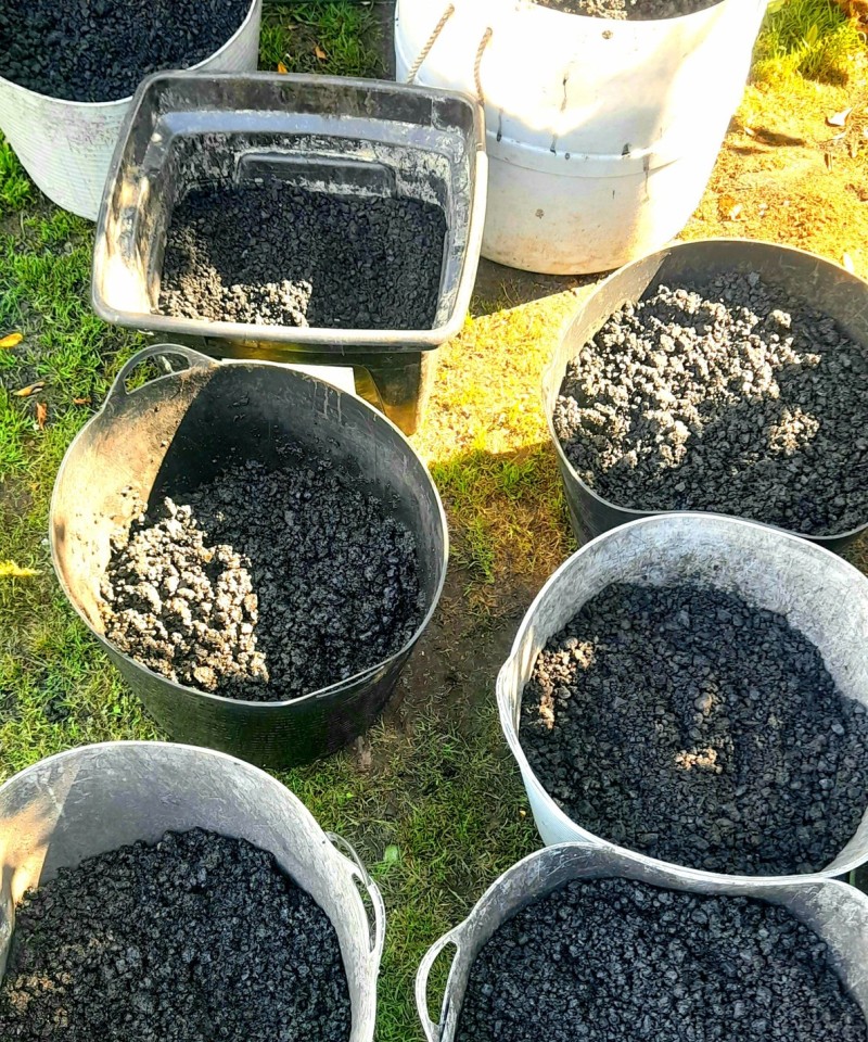 Organic Biochar Fertlizer (Bulk)