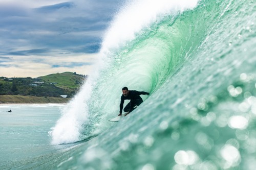 Shaun Tunny Wainui Beach Surfer is Maz Quinn